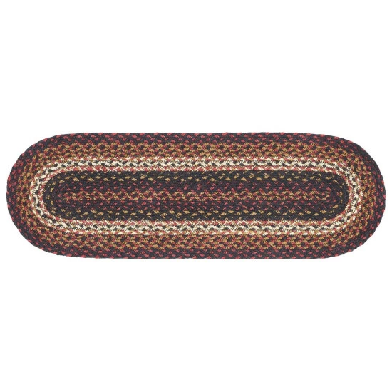 Wholesale β€οΈ VHC Brands Beckham Jute Stair Tread Oval Latex 8.5x27 π - Image 2