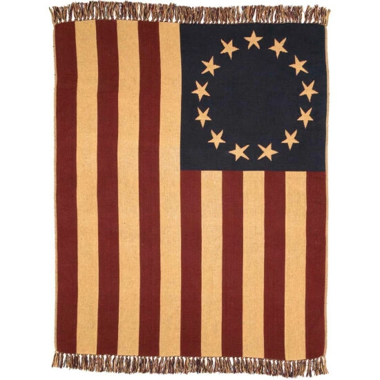 Coupon π VHC Brands Old Glory Throw Woven 50x60 π - Image 3