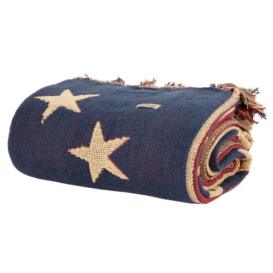 Coupon π VHC Brands Old Glory Throw Woven 50x60 π - Image 5