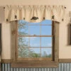 Deals 🎉 VHC Brands Kettle Grove Applique Crow And Star Valance 16x60 - Valance 16x60 🎉