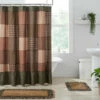 Best Sale 😉 VHC Brands Crosswoods Patchwork Shower Curtain 72x72 😍