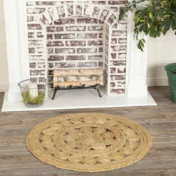 Brand new β VHC Brands Celeste Jute Round Rug - 6' X 6' π