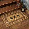 Wholesale 😉 VHC Brands Kettle Grove Jute Rug Rect Stencil Stars W/ Pad 24x36 - 2' X 3' Rectangle ⌛