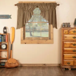 Deals ⭐ VHC Brands Cedar Ridge Prairie Swag Scalloped Set Of 2 36x36x18 - Prairie Swag 36x36x18 👍