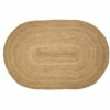 Best deal 👏 VHC Brands Natural Jute Rug Oval W/ Pad 60x96 - 5' X 8' Oval 🔔