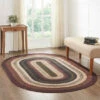 Flash Sale 🌟 VHC Brands Beckham Jute Rug Oval W/ Pad 60x96 - 5' X 8' Oval 👍