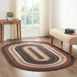 Flash Sale 🌟 VHC Brands Beckham Jute Rug Oval W/ Pad 60x96 - 5' X 8' Oval 👍