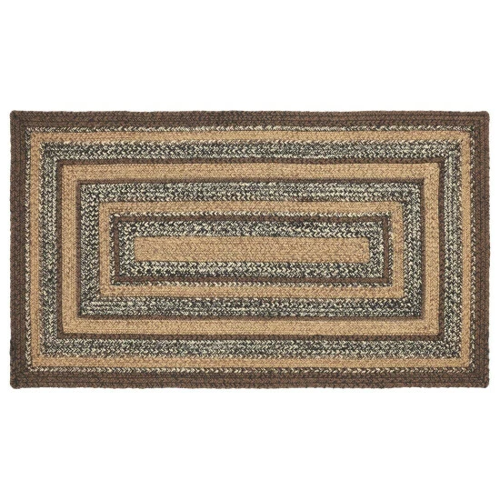 Wholesale π€© VHC Brands Espresso Jute Rug Rect W/ Pad 27x48 - 27" X 48" Rectangle π - Image 2
