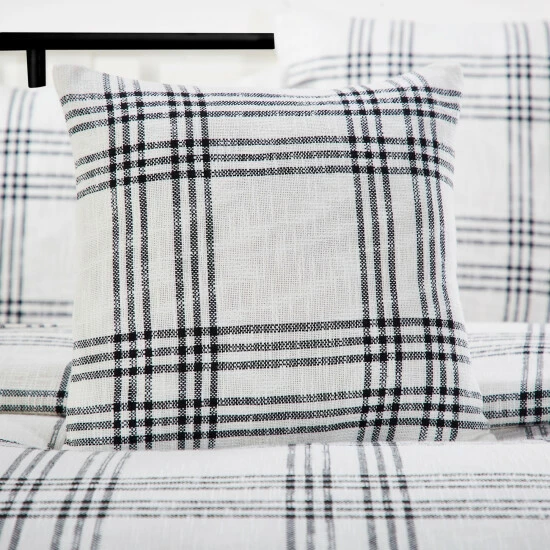 Top 10 β VHC Brands Black Plaid Fabric Pillow Cover 18x18 π§¨