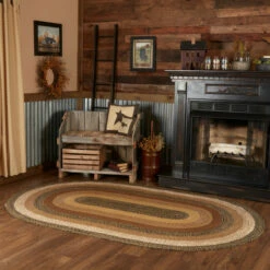 Discount 👏 VHC Brands Kettle Grove Jute Rug Oval W/ Pad 60x96 - 5' X 8' Oval 🥰