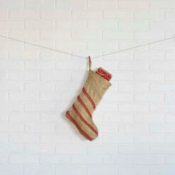 Best Sale 🎉 VHC Brands Revelry Jacquard Stocking 11x15 - 15x11 🎉