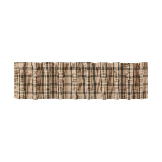 Best Sale ⭐ VHC Brands Cider Mill Plaid Valance 16x90 - M ❤️ - Image 2