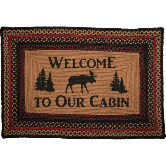 Best reviews of π VHC Brands Cumberland Stenciled Moose Jute Rug Rect Welcome To The Cabin - 5'x8' π§¨
