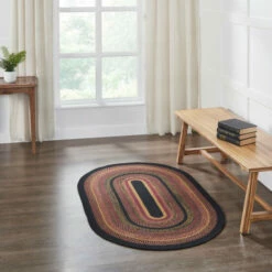 Coupon 😉 VHC Brands Heritage Farms Jute Rug Oval W/ Pad 36x60 - 3'6" 🔔