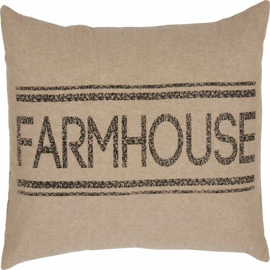 Wholesale π VHC Brands Sawyer Mill Farmhouse Pillow Country Red/khaki/creme π - Image 7