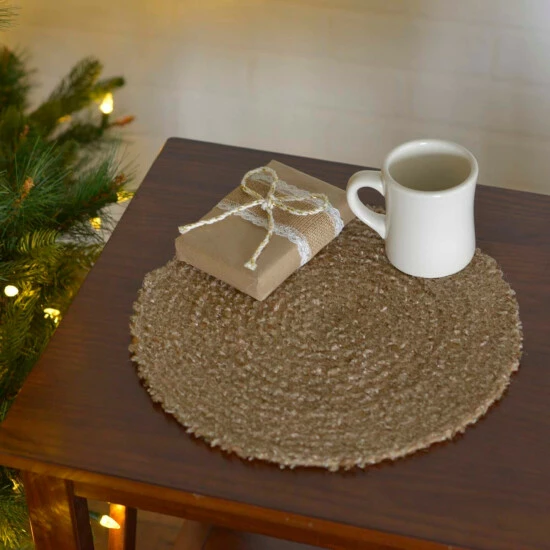 Best deal 𧨠VHC Brands Dyani Tablemat Set - Tablemat 13 Gold π₯° - Image 8