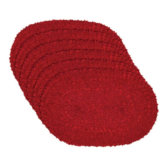 Brand new π VHC Brands Dyani Placemat Set - Placemat 12x18 Silver Cloud 𧨠- Image 3