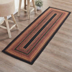 Promo π VHC Brands Heritage Farms Jute Rug/Runner Rect W/ Pad 24x78 - 3'6" π