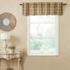 Deals 🔔 VHC Brands Cider Mill Plaid Valance 16x60 - M 🎉