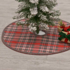 Top 10 🤩 VHC Brands Anderson Plaid Tree 👗 Skirt - 48" Diameter 🔔
