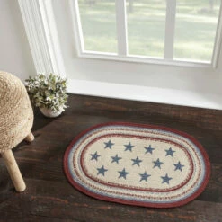 Wholesale 🔔 VHC Brands Celebration Jute Rug Oval W/ Pad 20x30 - 3'6" 🛒