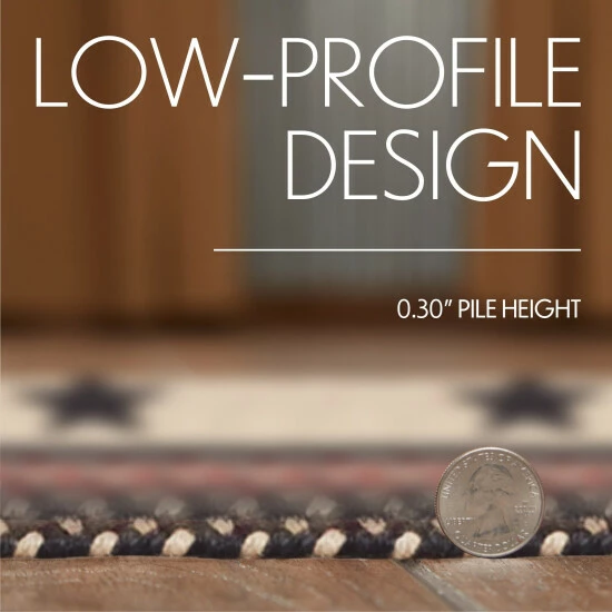 Buy π€© VHC Brands Colonial Star Jute Rug Oval W/ Pad 27x48 - 27" X 48" Oval π - Image 2