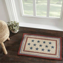 Outlet π€© VHC Brands Celebration Jute Rug Rect W/ Pad 20x30 - 3'6" π₯