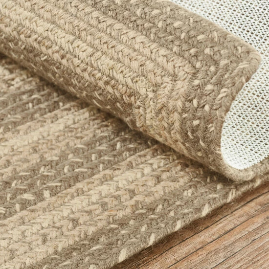 Best Pirce π VHC Brands Cobblestone Jute Rug Rect W/ Pad 27x48 - 27" X 48" Rectangle 𧨠- Image 3