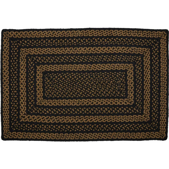 Cheap β€οΈ VHC Brands Farmhouse Jute Rug Rect W/ Pad 24x36 - 2' X 3' Rectangle π - Image 2