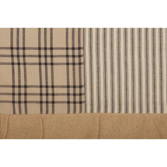 Promo π VHC Brands Sawyer Mill Patchwork Valance Country Red/dark Tan/dark Creme β - Image 6