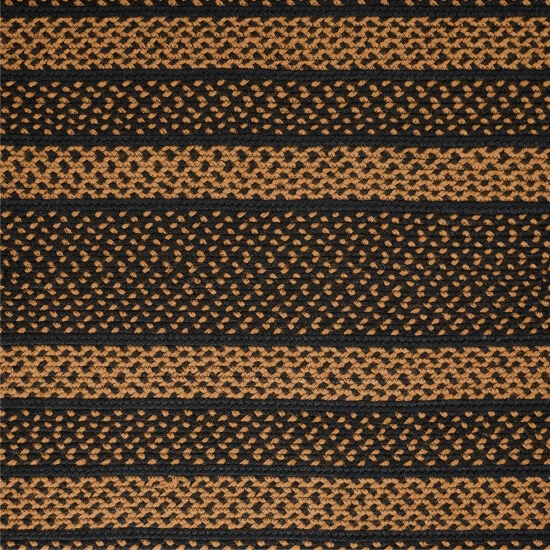 Best Sale π VHC Brands Black & Tan Jute Rug Rect W/ Pad 36x60 - 3' X 5' π― - Image 3