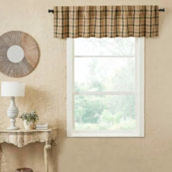 Best deal 🔥 VHC Brands Cider Mill Plaid Valance 16x72 - M 🧨