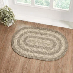 Buy π― VHC Brands Cobblestone Jute Rug Oval W/ Pad 20x30 - 20" X 30" Oval π§¨
