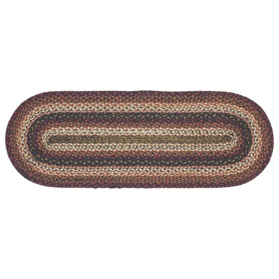 New π VHC Brands Beckham Jute Oval Runner 13x36 π - Image 2