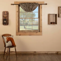 Flash Sale ⭐ VHC Brands Wyatt Balloon Valance 15x60 - Balloon Valance 60x15 - Balloon Valance 60x15 🧨