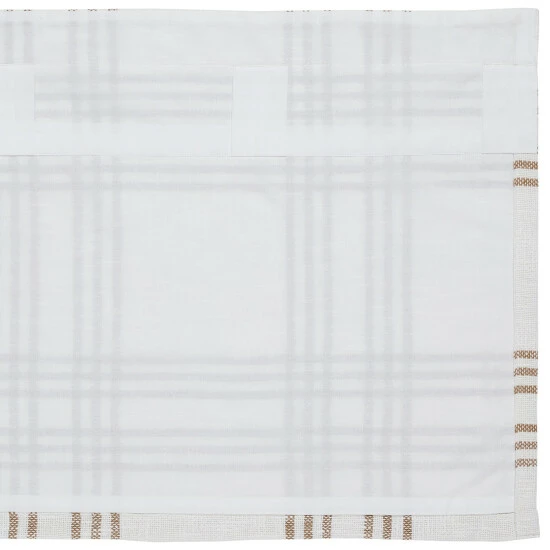 Deals π€© VHC Brands Wheat Plaid Valance 19x72 - M π - Image 3