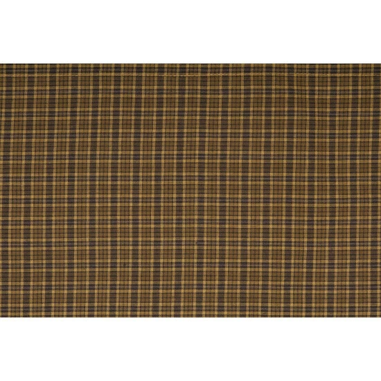 Hot Sale β¨ VHC Brands Tea Cabin Green Plaid Valance 16x60 π - Image 3