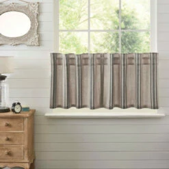 Best reviews of π€© VHC Brands Grain Sack Charcoal Tier Set Of 2 L24xW36 π