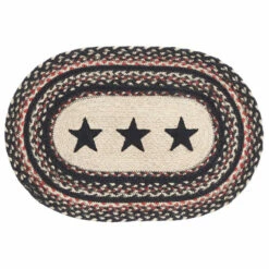 Cheap 🔥 VHC Brands Colonial Star Jute Oval Placemat 12x18 ⭐