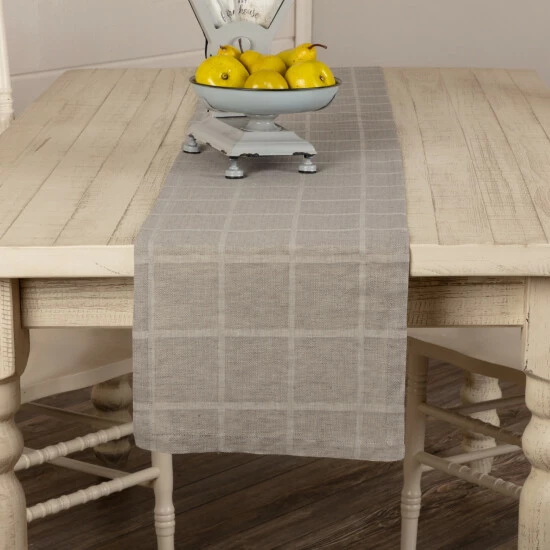 Promo π€© VHC Brands Julie Plaid Runner Navy/creme β - Image 6