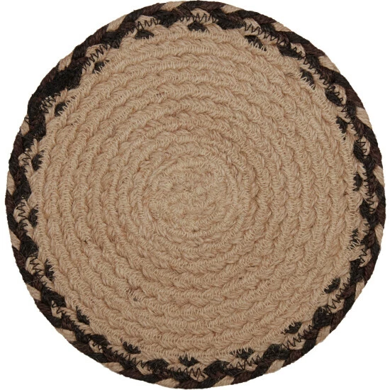 Cheapest ⭐ VHC Brands Sawyer Mill Charcoal Plow Jute Trivet 8 - Trivet 8 ✔️ - Image 3