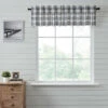 Deals 🎁 VHC Brands Sawyer Mill Black Plaid Valance 16x90 - M 🛒