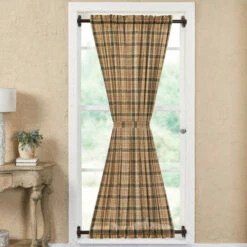 Budget π VHC Brands Cider Mill Plaid Door Panel 72x40 β¨