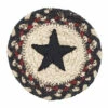 Cheap ✨ VHC Brands Colonial Star Jute Coaster Set Of 6 - 4 🌟