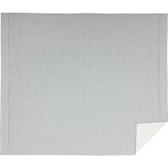 Best Pirce π₯ VHC Brands Sawyer Mill Ticking Stripe Quilted Coverlet Country Red/dark Tan β - Image 6