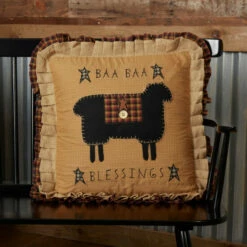 Outlet βοΈ VHC Brands Heritage Farms Baa Baa Blessings Pillow 18x18 π