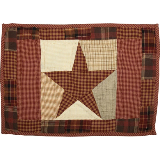 Cheapest π€© VHC Brands Abilene Star Quilted Placemat Set Of 6 12x18 - Placemat 12x18 π - Image 7