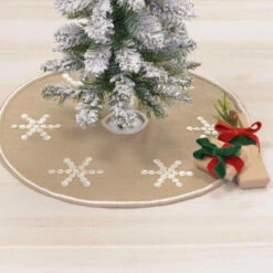 Buy 🎉 VHC Brands Pearlescent Tree 👗 Skirt - 48" Diameter ✔️