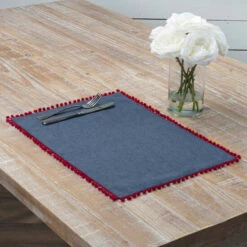 Hot Sale 🎁 VHC Brands Indi Placemat Set Of 6 12x18 - Placemat 12x18 😀