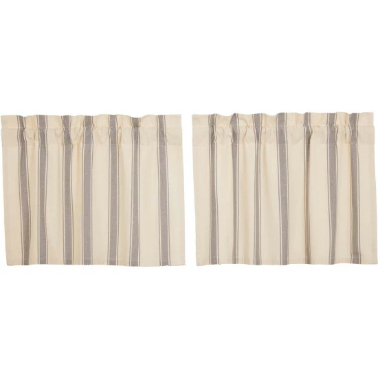 Promo π VHC Brands Grace Grain Sack Stripe Tier Set Of 2 L24xW36 β - Image 2